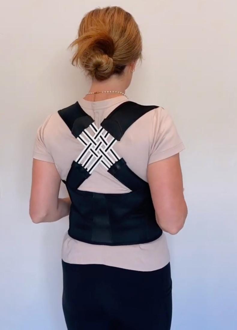 Wearing Align Pro from behind